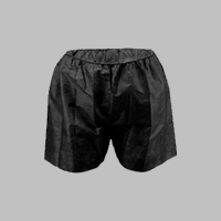 Boxer desechable negro